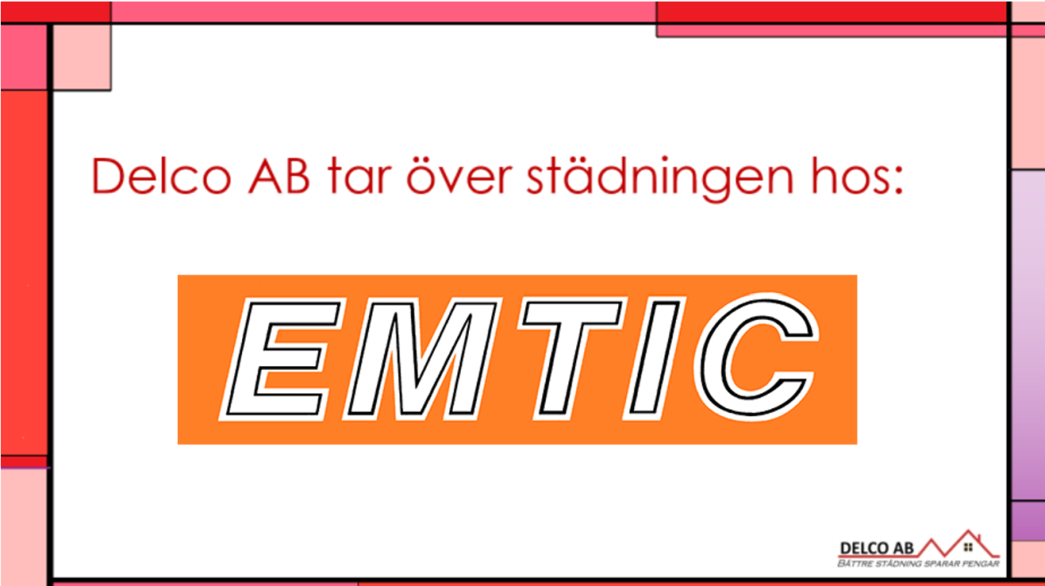 Emtic väljer Delco AB